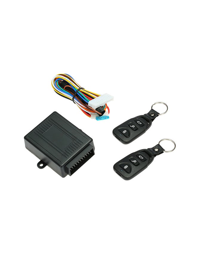 Universal Car Door Lock Keyless Entry System with Trunk Release on Remote Central Control Box Kit - Image 1